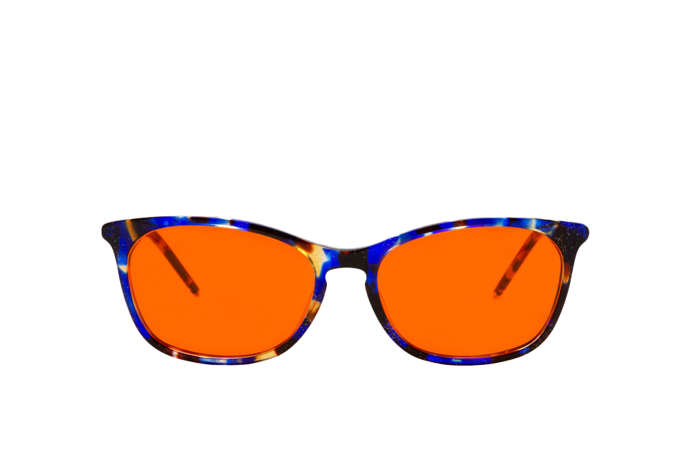 Galaxy Blue Light Blocking Glasses Prescription Front View