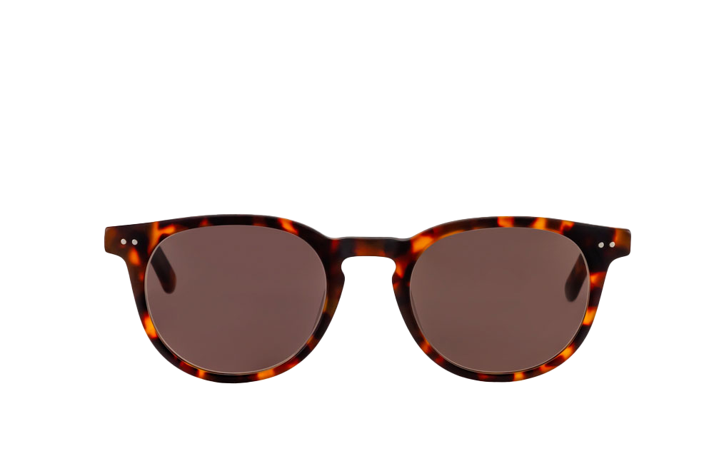 Clarke Sunglasses Prescription (Brown) Front View