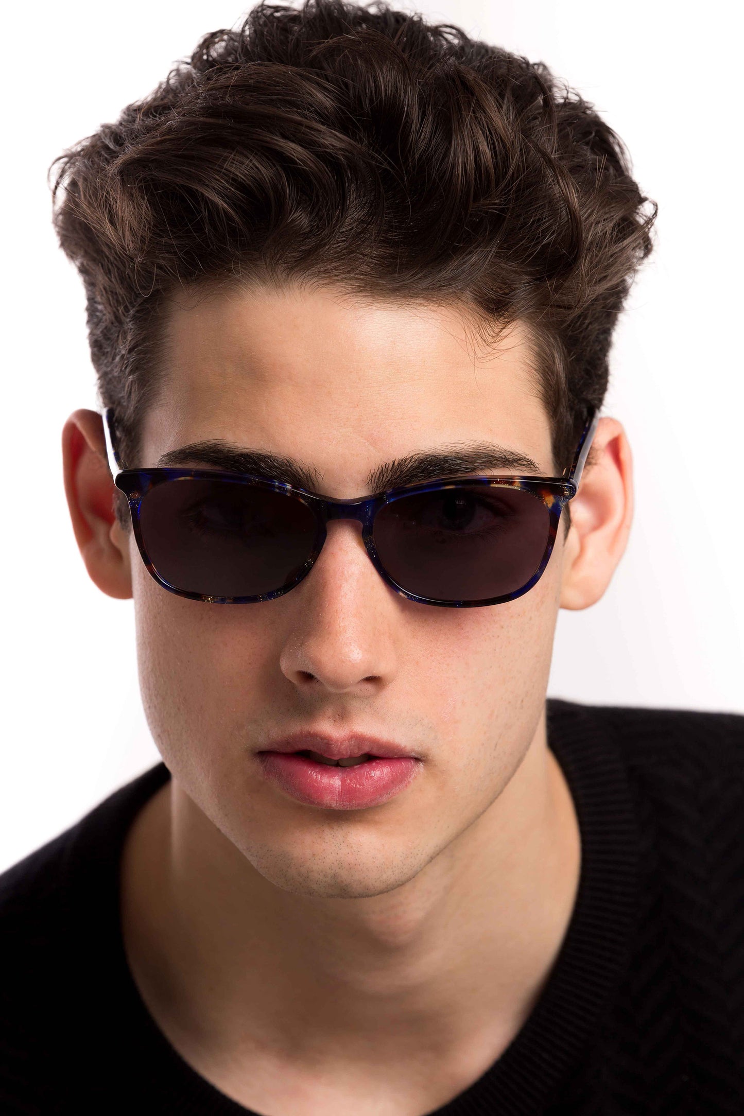 Man Wearing Galaxy Sunglasses (Grey)