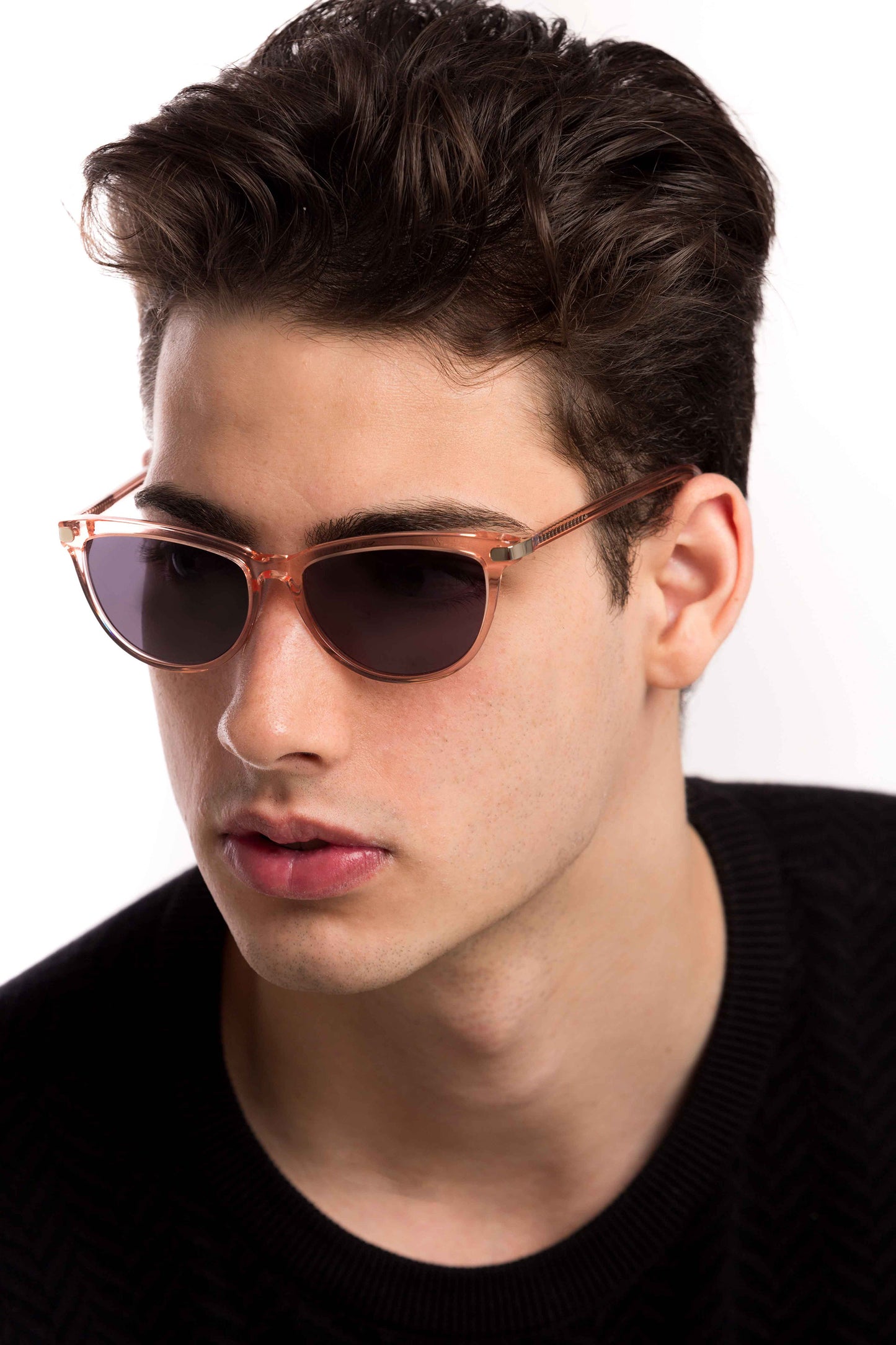 Man Wearing Melissa Sunglasses (Grey)