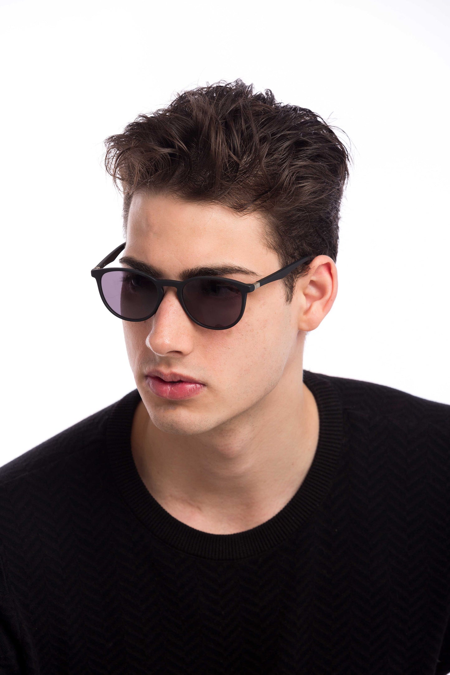 Man Wearing Echo Sunglasses Prescription (Brown)