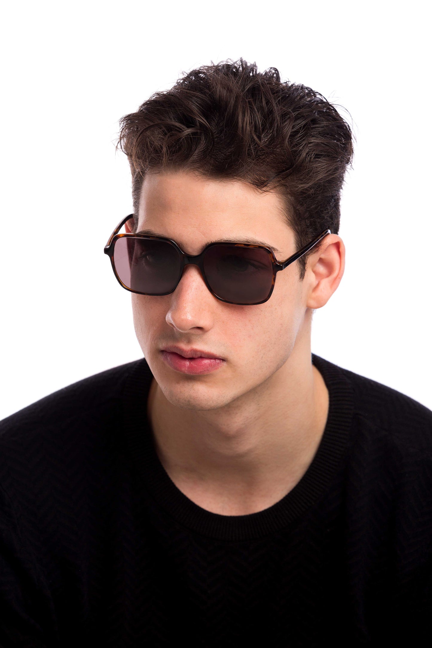 Man Wearing Blaire Sunglasses Prescription (Brown)