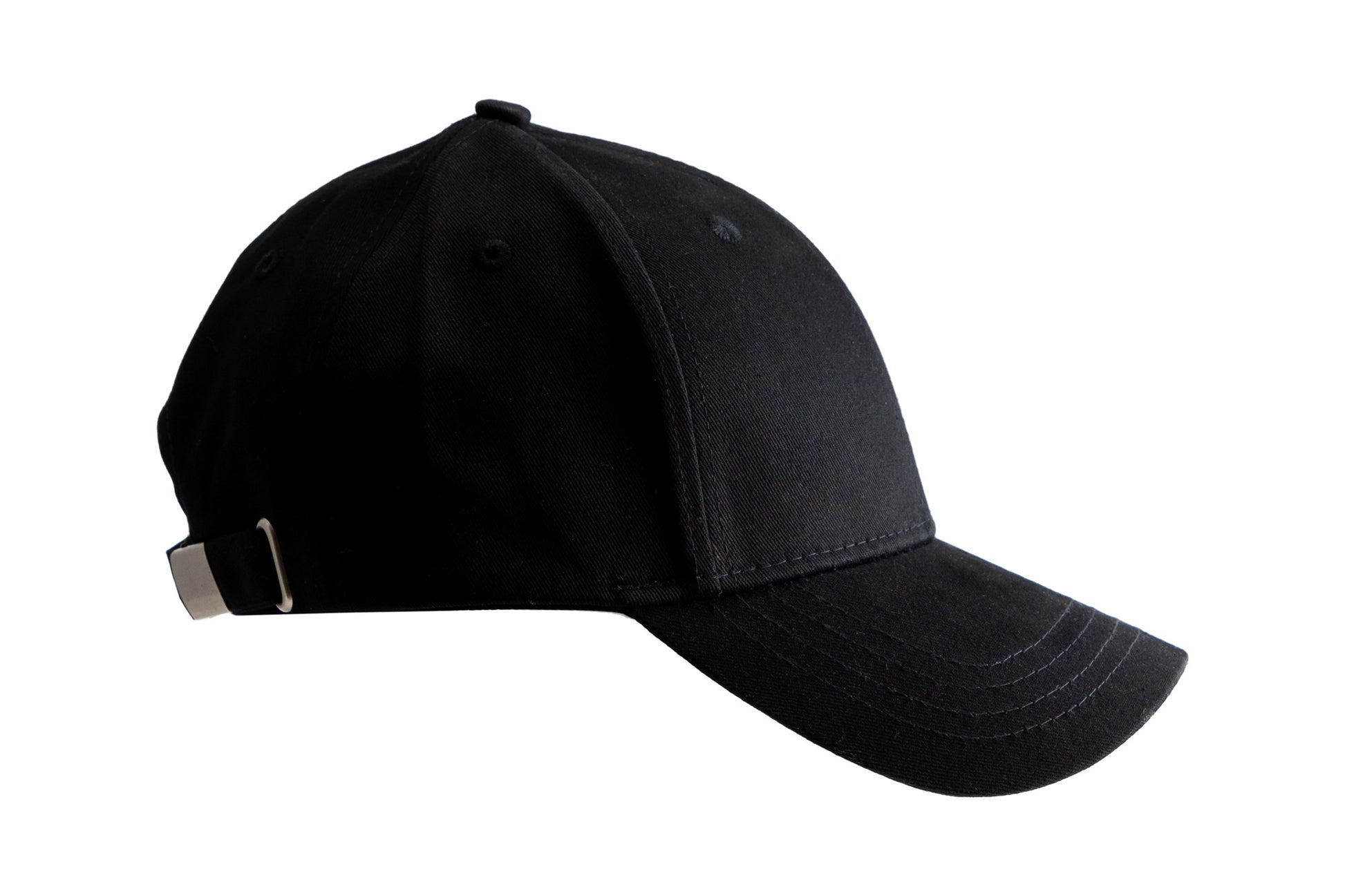 EMF Radiation Blocking Baseball Hat Side View