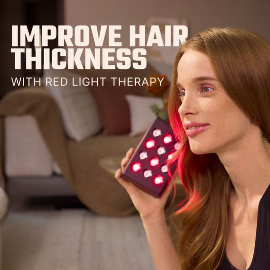 Improve Hair Thickness With Red Light Therapy