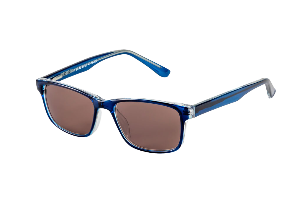 Theo Kids Sunglasses Readers (Brown) Angled View