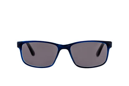 Theo Kids Sunglasses Readers (Grey) Front View